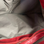 Bottega Veneta Vintage Red Hobo Aquilone Fortune Cookie Shoulder Bag