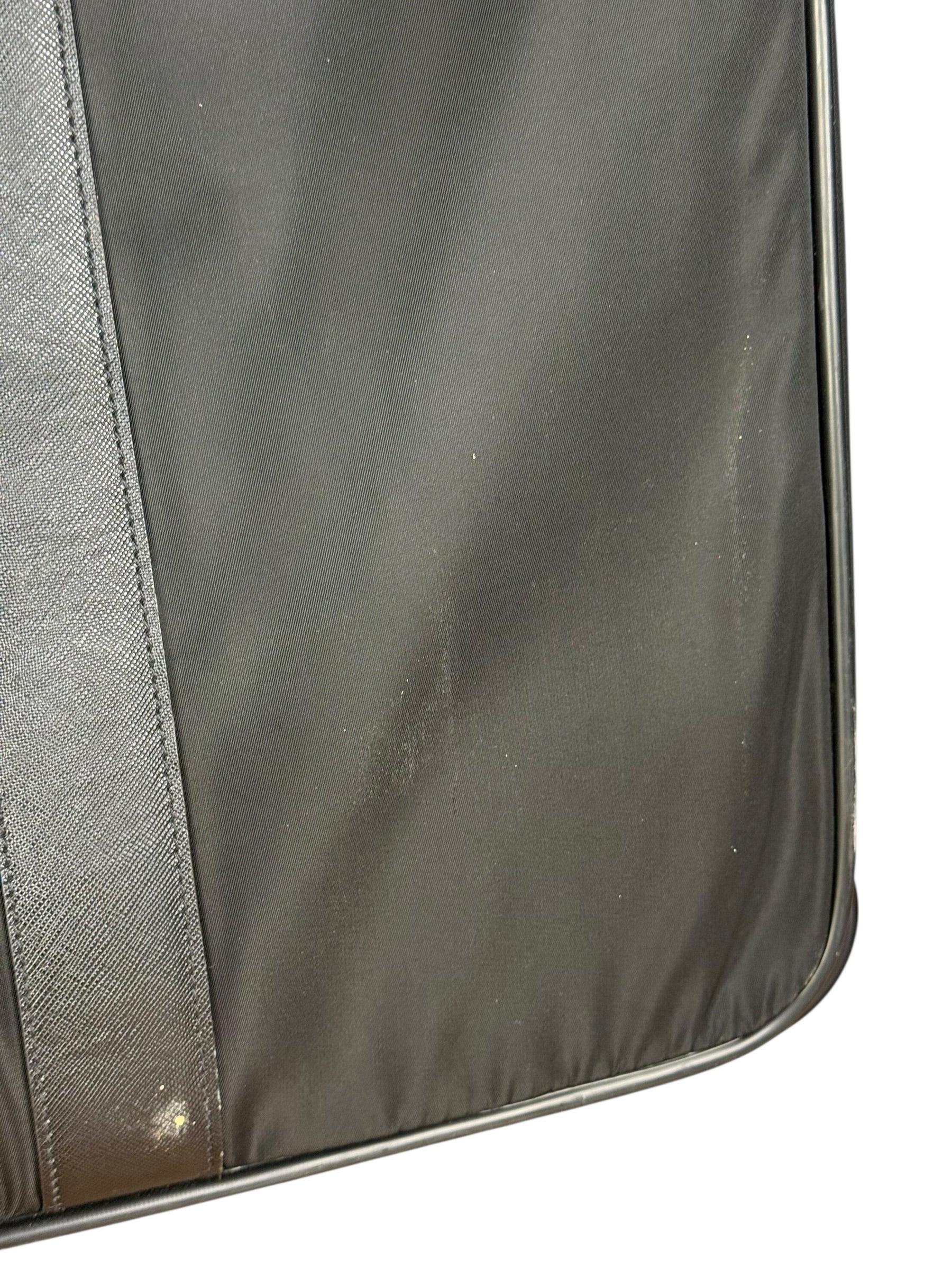 Prada Nylon Saffiano Travel Suitcase