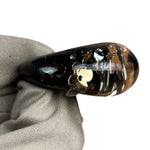 Louis Vuitton Black Resin Inclusion Ring