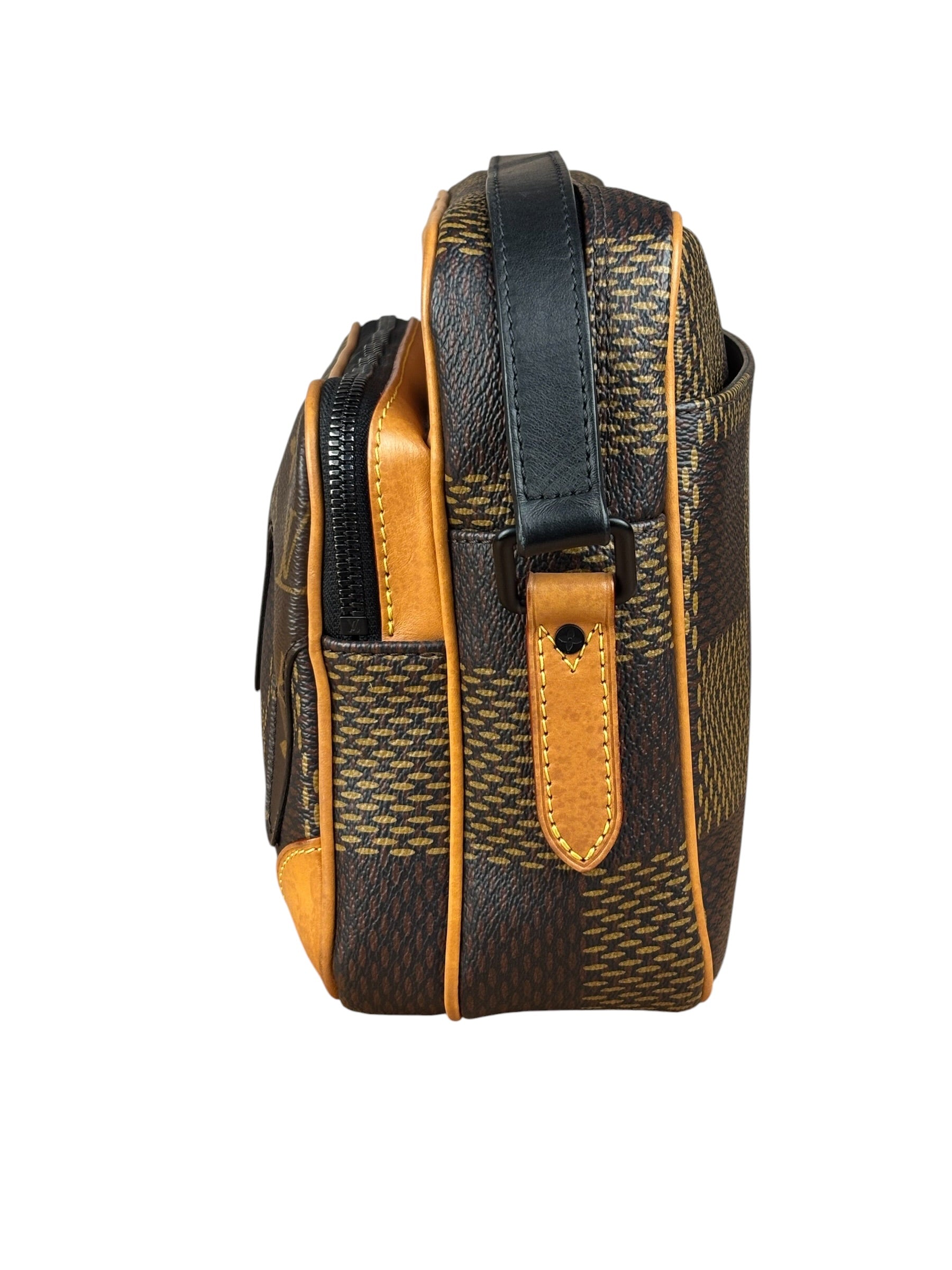 Louis Vuitton x Nigo Nil Giant Damier Ebene Messenger Bag