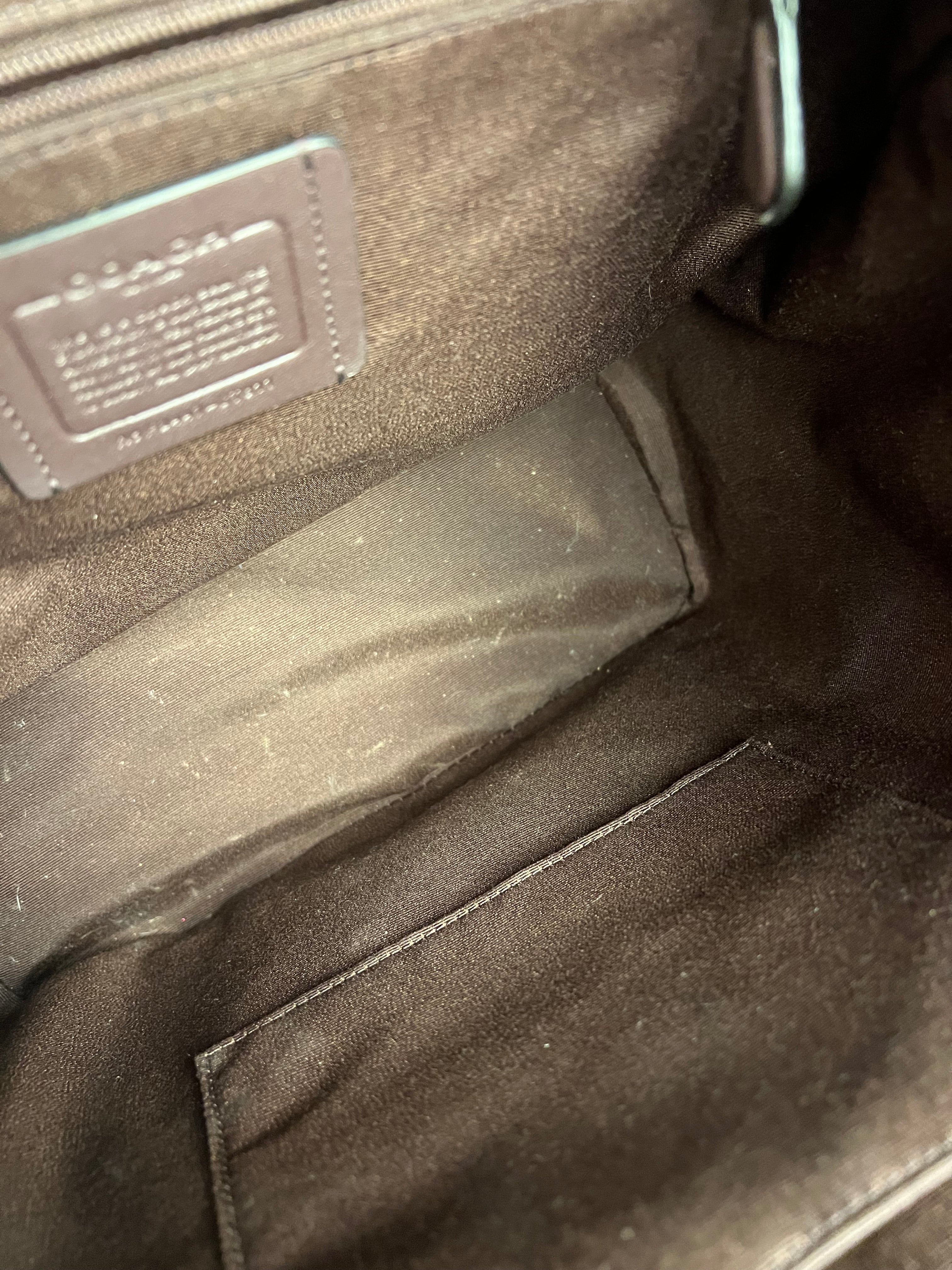 Coach Leather Pace Backpack Black