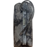Prada Lux Grey Scamosciato Tie Dye Clutch Top Handbag