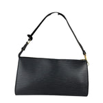 Louis Vuitton Black Epi Leather Pochette