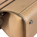 Givenchy Nude Brown Leather Mini Two-Way Handbag