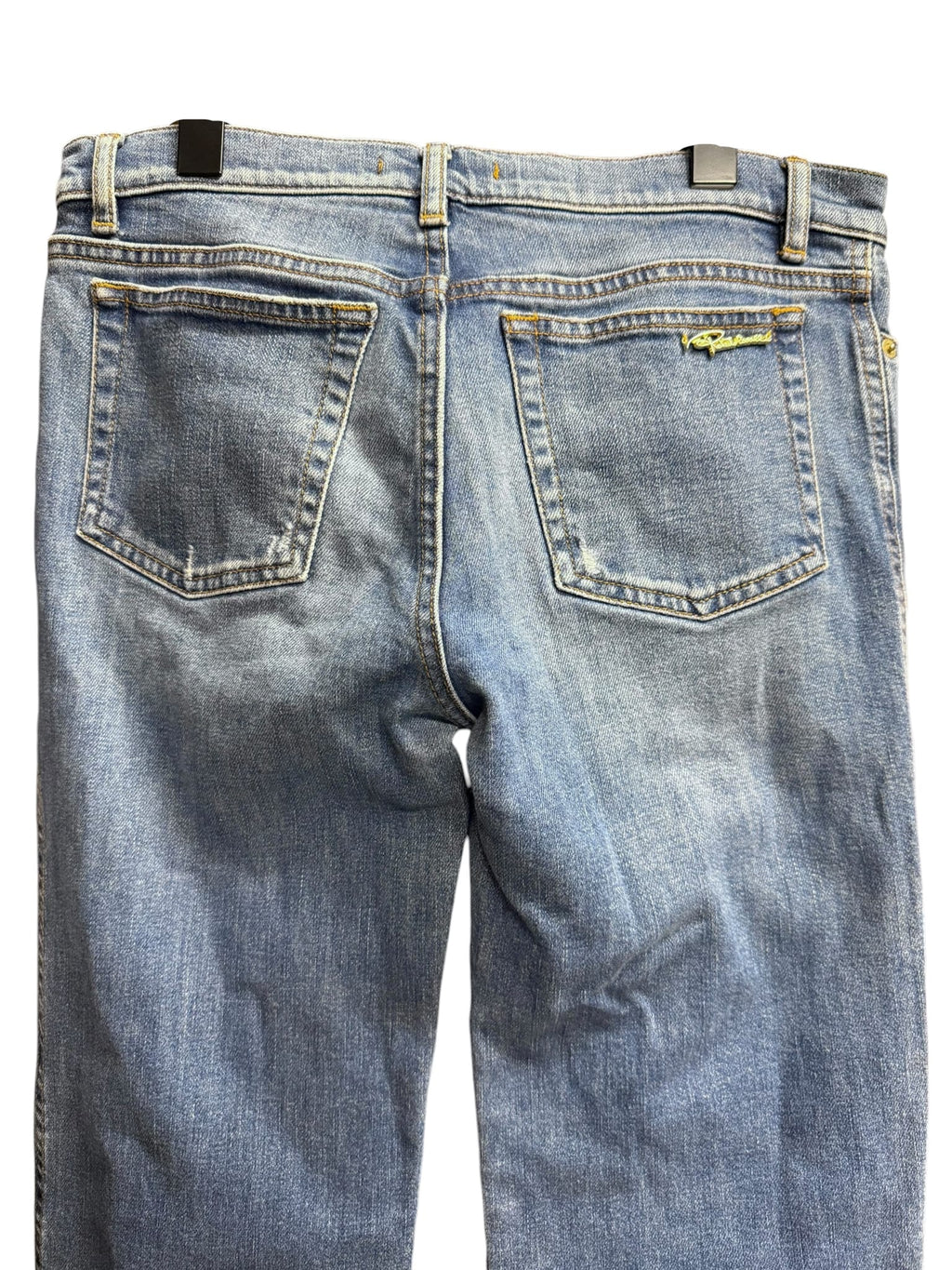 Roberto Cavalli Straight Leg Blue Denim Jeans
