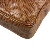 Chanel Vintage Leather Lizard Tassel Camera Case - 1987