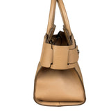 Givenchy Nude Brown Leather Mini Two-Way Handbag