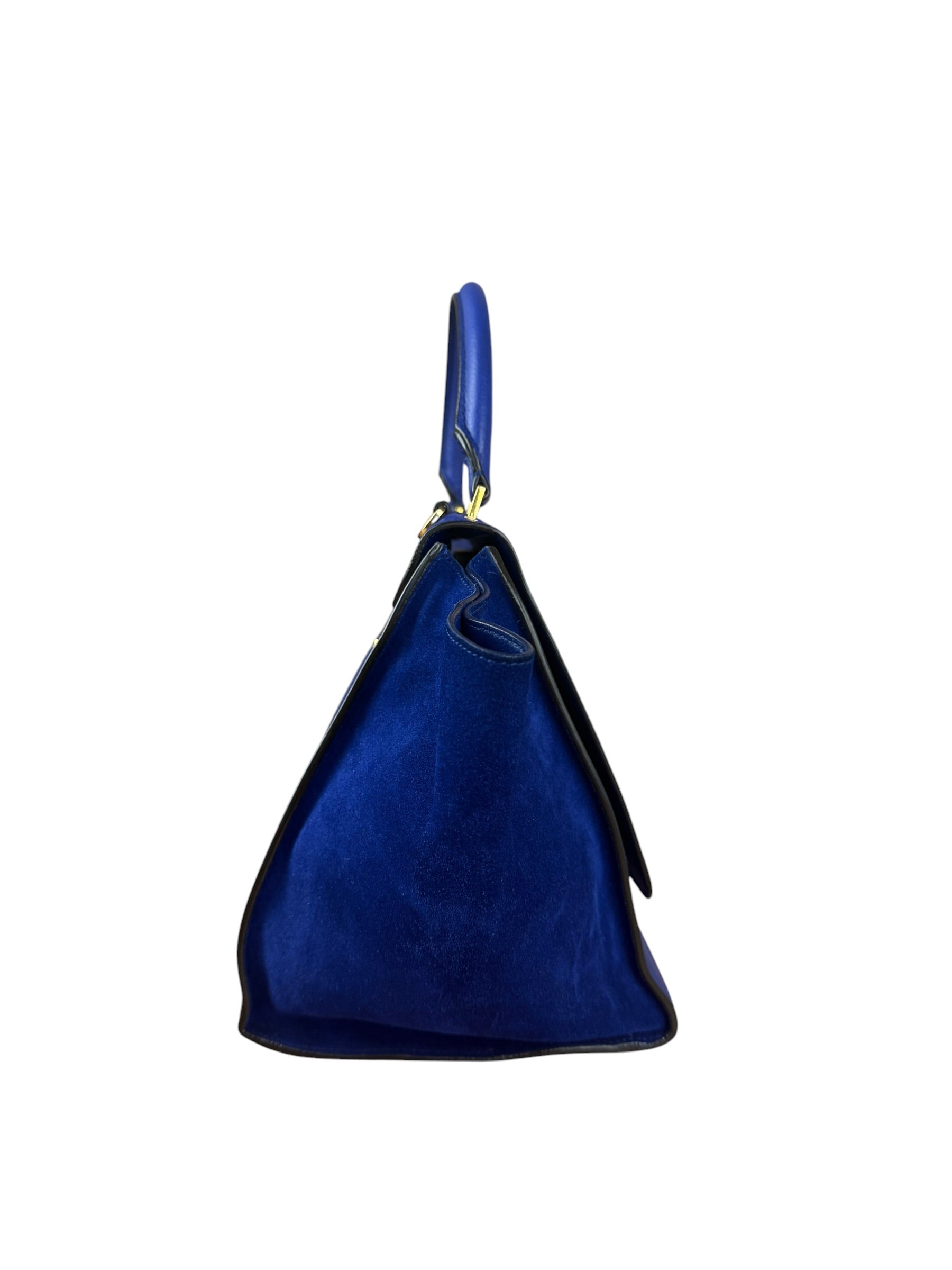 Celine Blue Trapeze Two-Way Bag