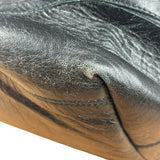 Bottega Veneta Vintage Black Leather Cervo Cocker Hobo Bag