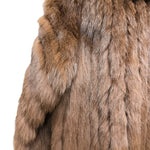Malvoisie Vintage Brown Fur Coat