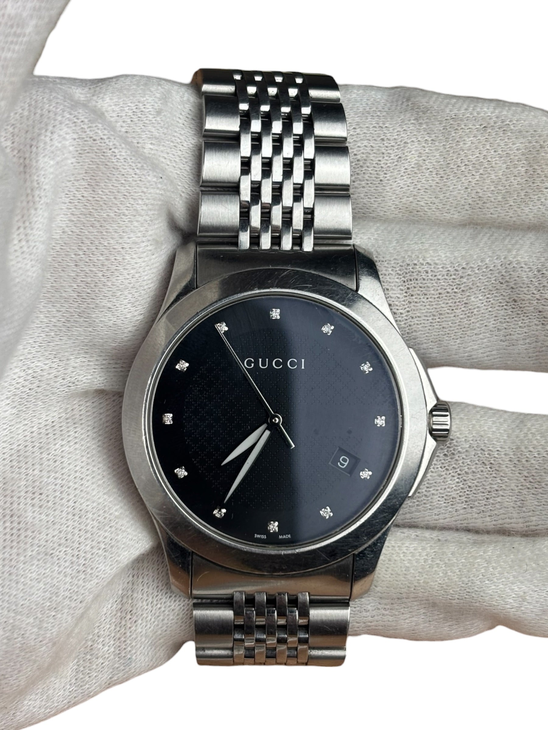 Gucci 126.4 Black Datejust