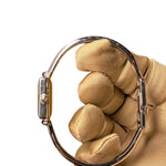 Gucci 1900L Black Square Dial Bangle