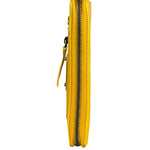 Balenciaga Yellow Leather Moto Zip Wallet