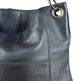 Bottega Veneta Black Cervo Hobo Bag
