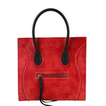 Celine Suede Luggage Phantom Tote Bag