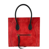 Celine Suede Luggage Phantom Tote Bag