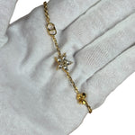 Christian Dior Gold Toned Charm Bracelet