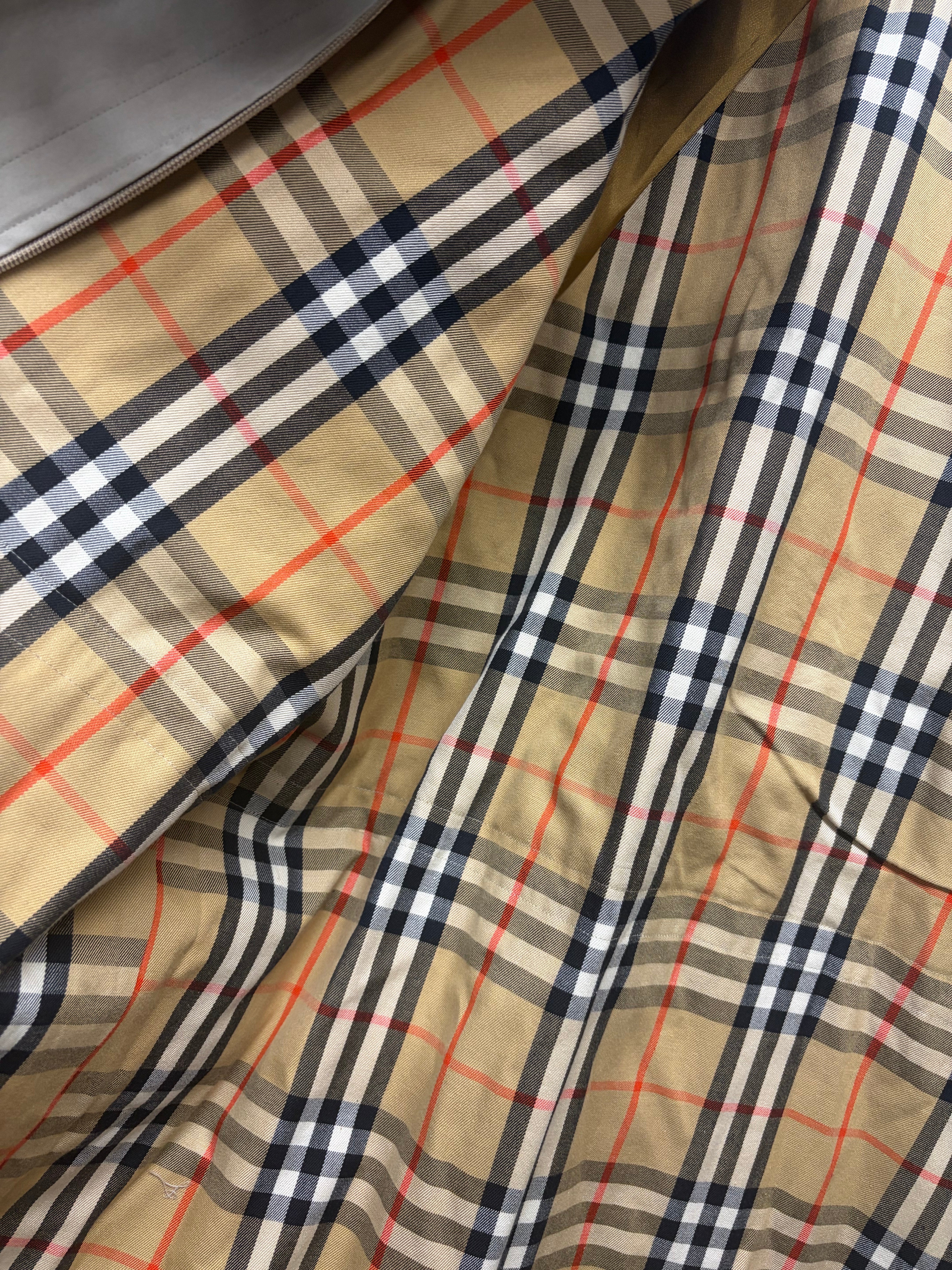 Burberrys Vintage Check-Lined Hooded Trench Coat
