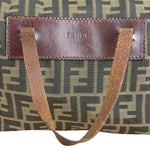 Fendi Zucca Foldable Canvas Tote Bag