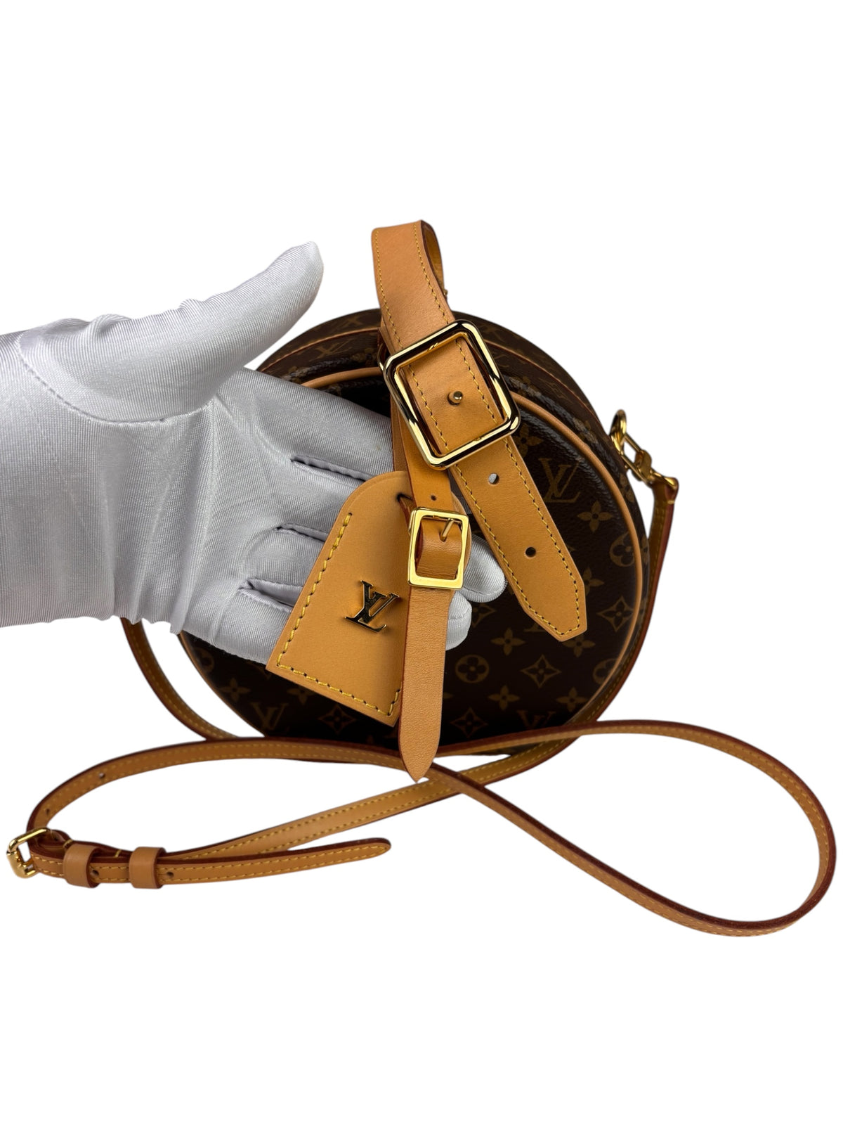 Louis Vuitton Monogram Petite Boite Chapeau Two-Way Bag