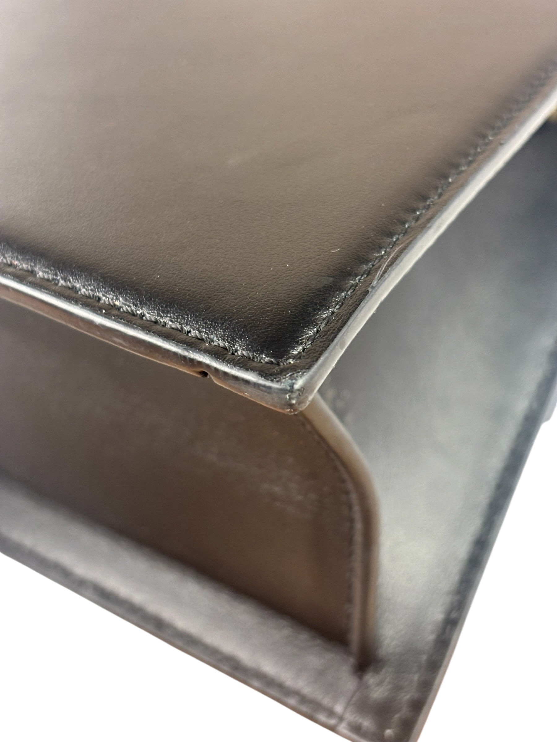 Jacquemus Black Calfskin Le Chiquito Shoulder Bag