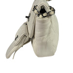 Chanel White Quilted Leather Multi-pocket Flap Bag 2007