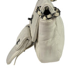 Chanel White Quilted Leather Multi-pocket Flap Bag 2007