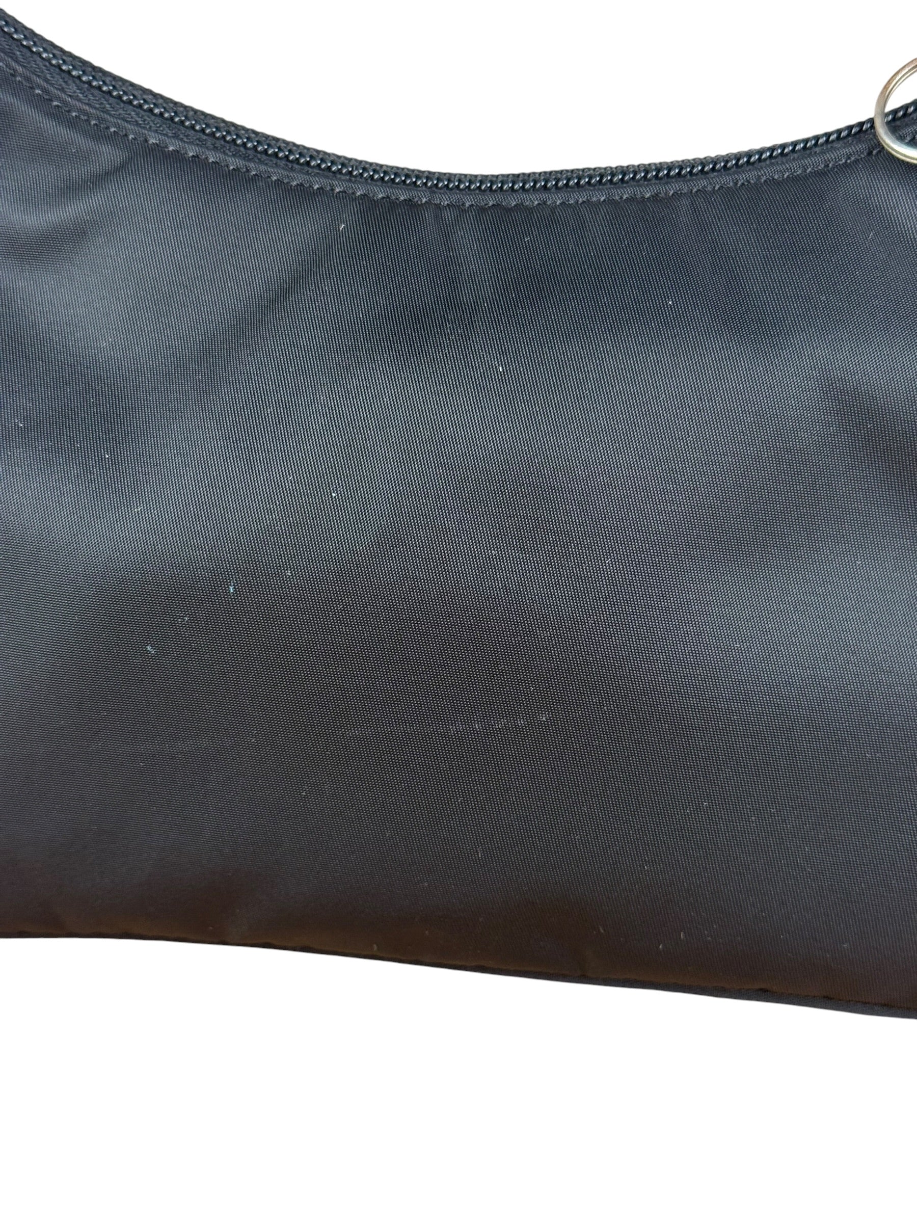 Prada Vintage Black Nylon Pochette
