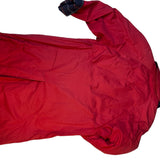 Burberry Vintage Red/Navy Check Mid Length Coat