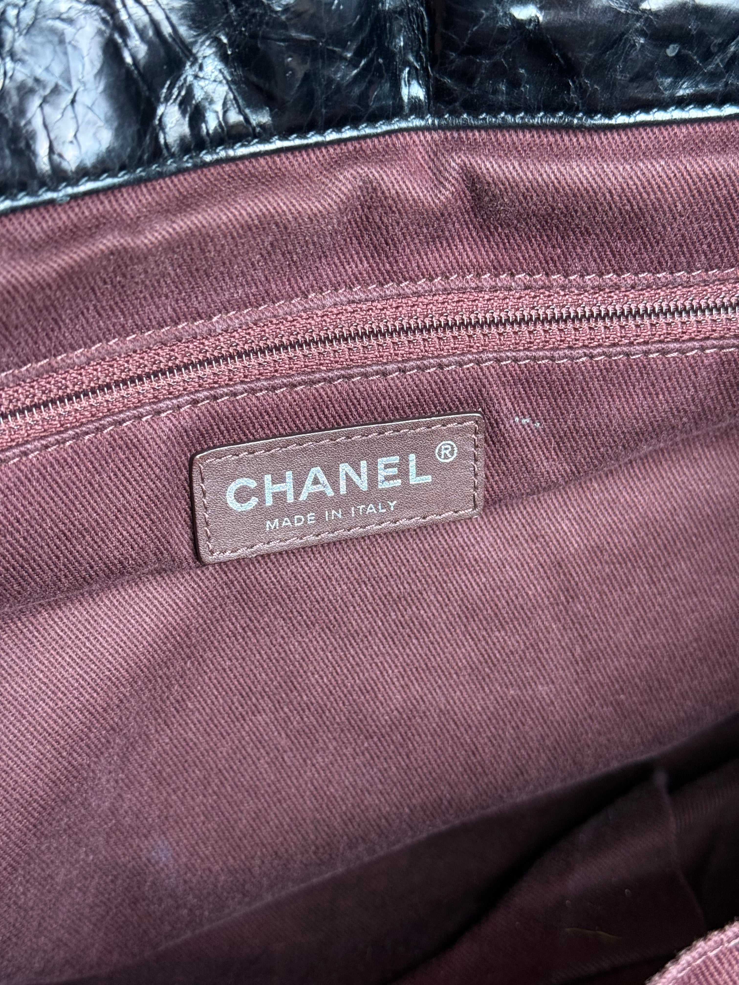 Chanel Matelasse In The Mix Leather Chain Tote '09