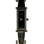Gucci 1500L Black Dial Bangle Band