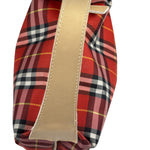 Burberry Vintage Red House Check Mini Handbag