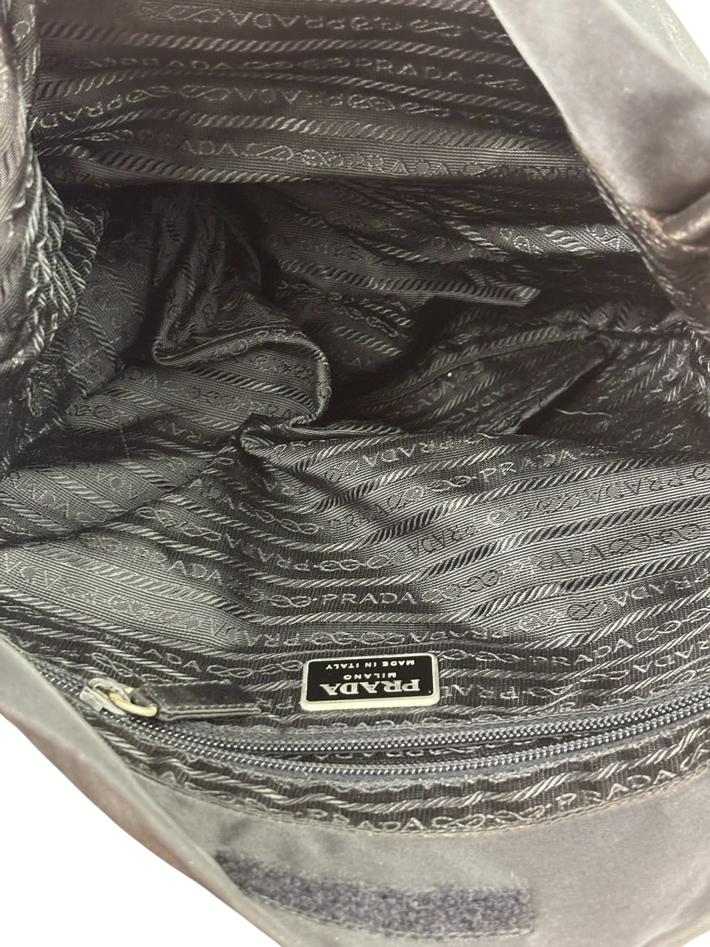 Prada Black Tessuto Nylon Tote Bag