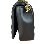 Burberry Black Quilted Leather Lola Shoulder Bag