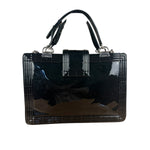 Chanel Black Patent Leather Boy Tote Two-Way Bag 2012