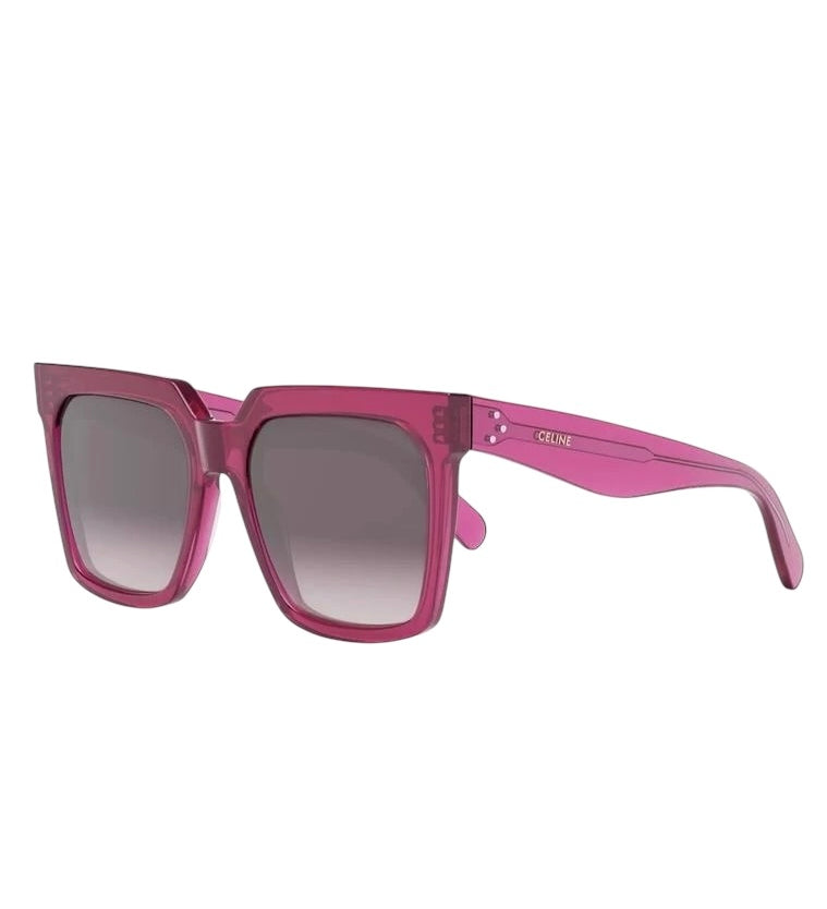 Celine Shiny Violet Oversized Sunglasses