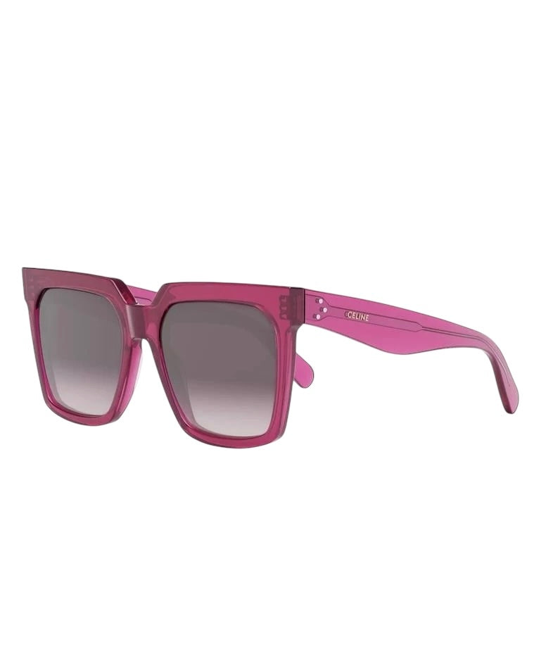 Celine Shiny Violet Oversized Sunglasses