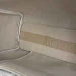 Goyard White Goyardine Sac Rouette PM Shoulder Tote
