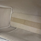 Goyard White Goyardine Sac Rouette PM Shoulder Tote