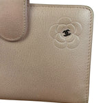 Chanel Light Pink Flower CC Snap Wallet 2011