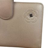 Chanel Light Pink Flower CC Snap Wallet 2011