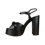 YSL 145MM Leather Platform Pumps