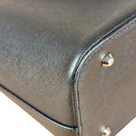 Burberry Black Saffiano Leather Tote Bag