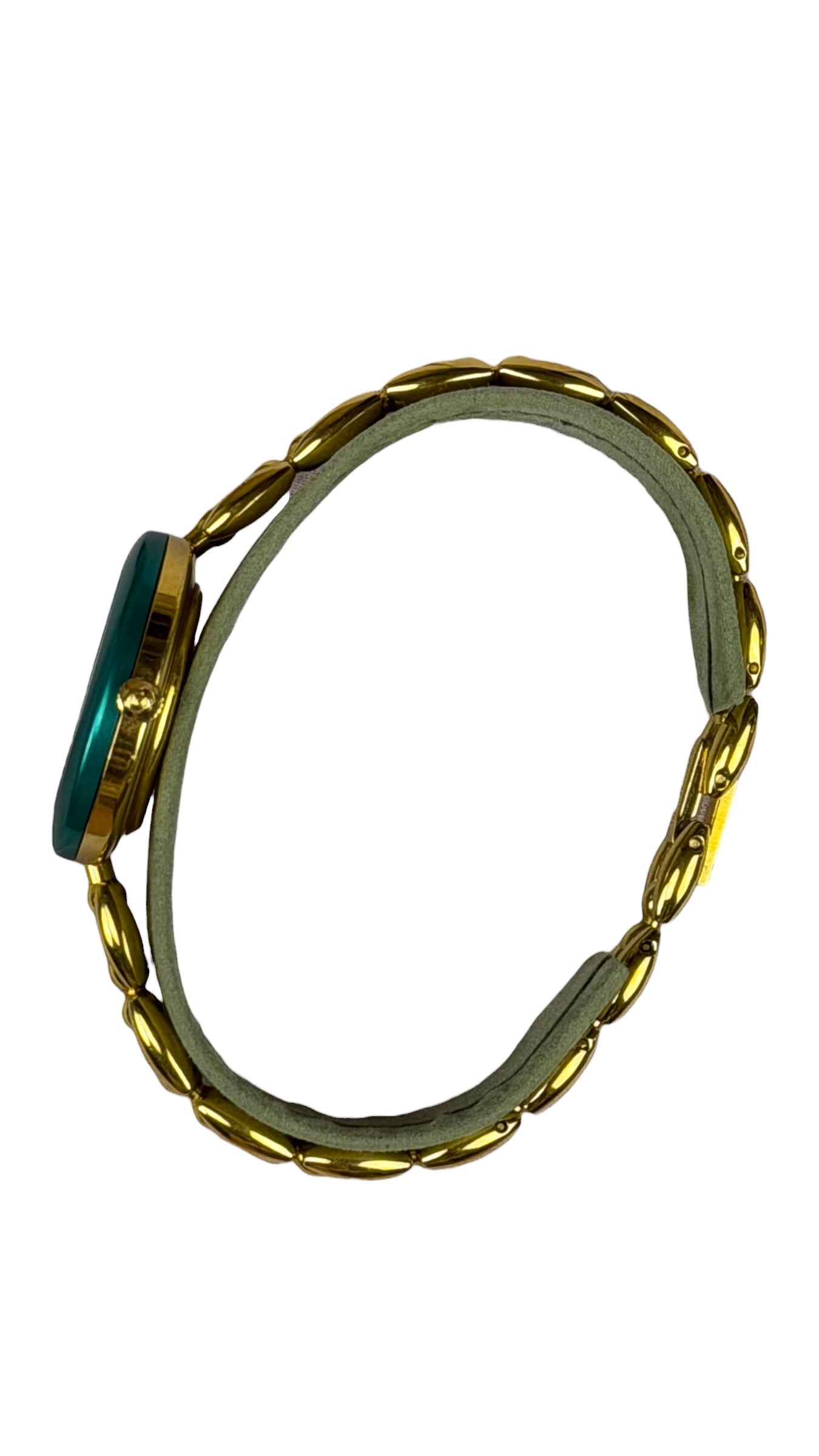 Gucci Interchangeable Bezel Gold Plated Link Band