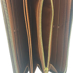 Louis Vuitton Monogram Zip-Around Long Wallet