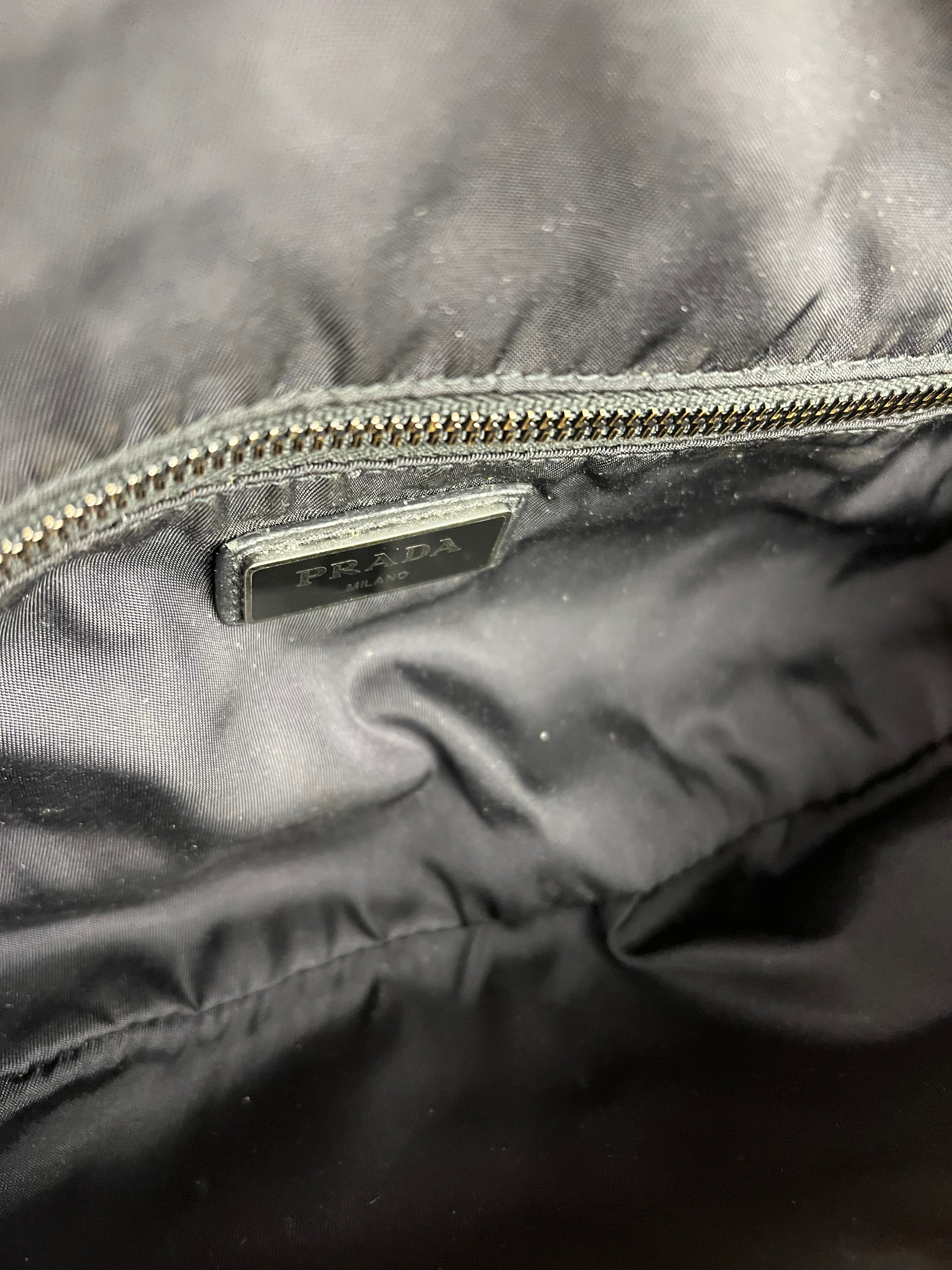 Prada Leather Belt Bag Black