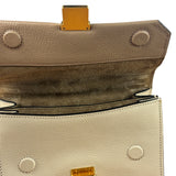Miu Miu Beige/Cream Madras Small Crossbody Bag