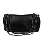 Chanel Black Leather CC Mirrored Mosaic Flap Bag 2008