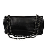 Chanel Black Leather CC Mirrored Mosaic Flap Bag 2008