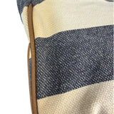 Burberrry Multicolor Leather Trim Striped Crossbody Bag